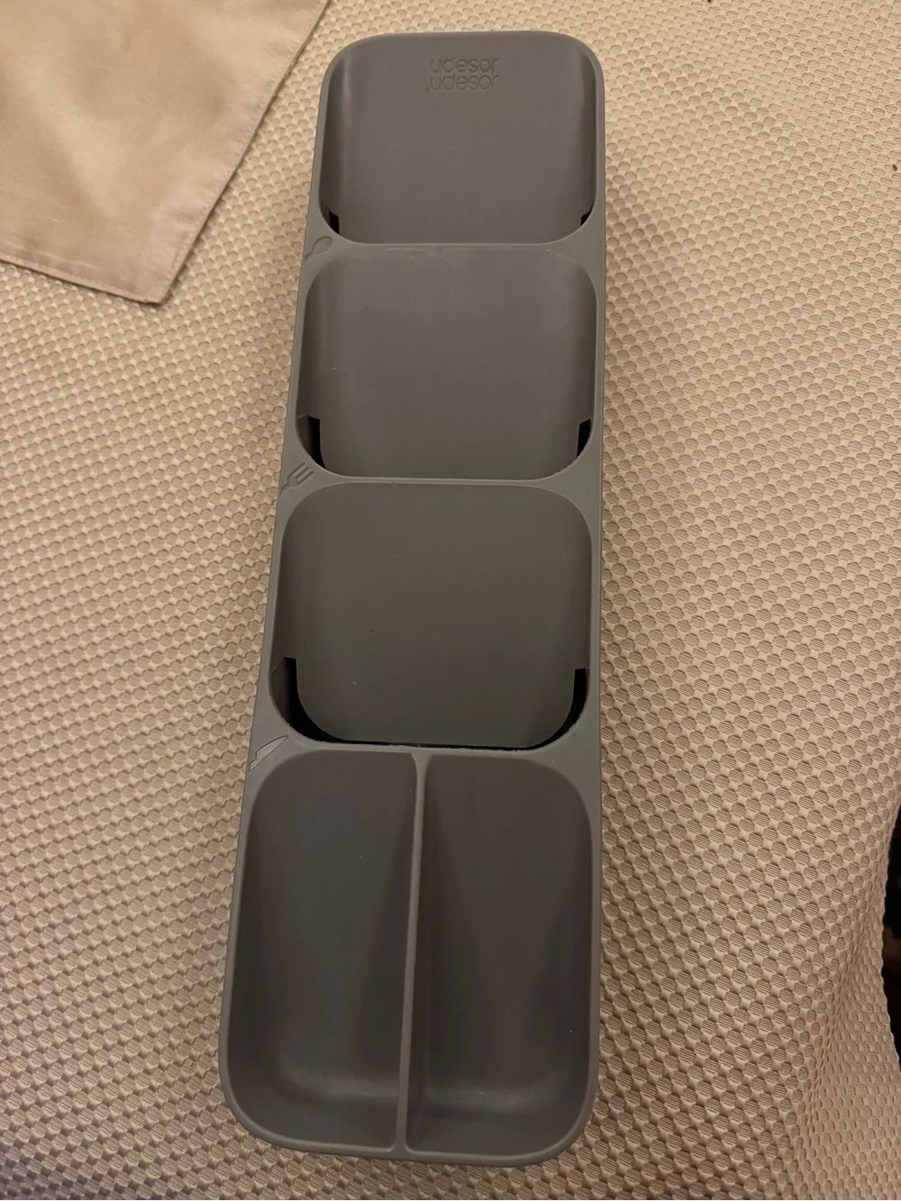 Gray DrawerStore Compact Cutlery Organiser